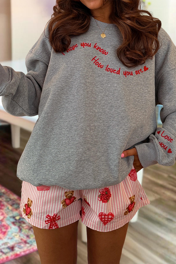 Valentine's Day Love You Sweatshirt