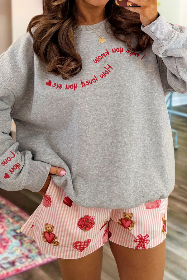 Valentine's Day Love You Sweatshirt