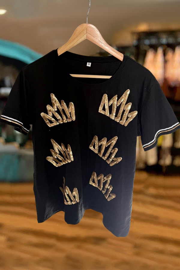 Gold Culture Color-Blocked T-Shirt