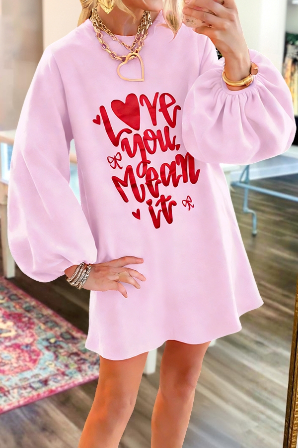 Valentine's Day Love You Mean It Dress