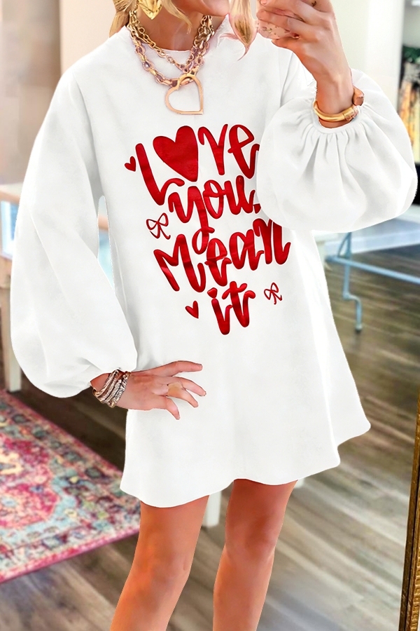 Valentine's Day Love You Mean It Dress