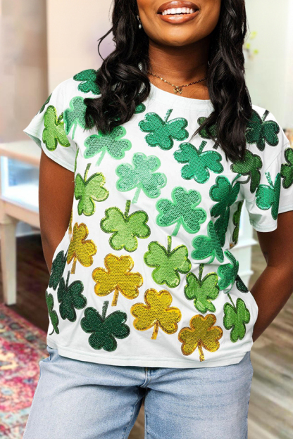 St. Patrick's Day Shamrock Green T-Shirt