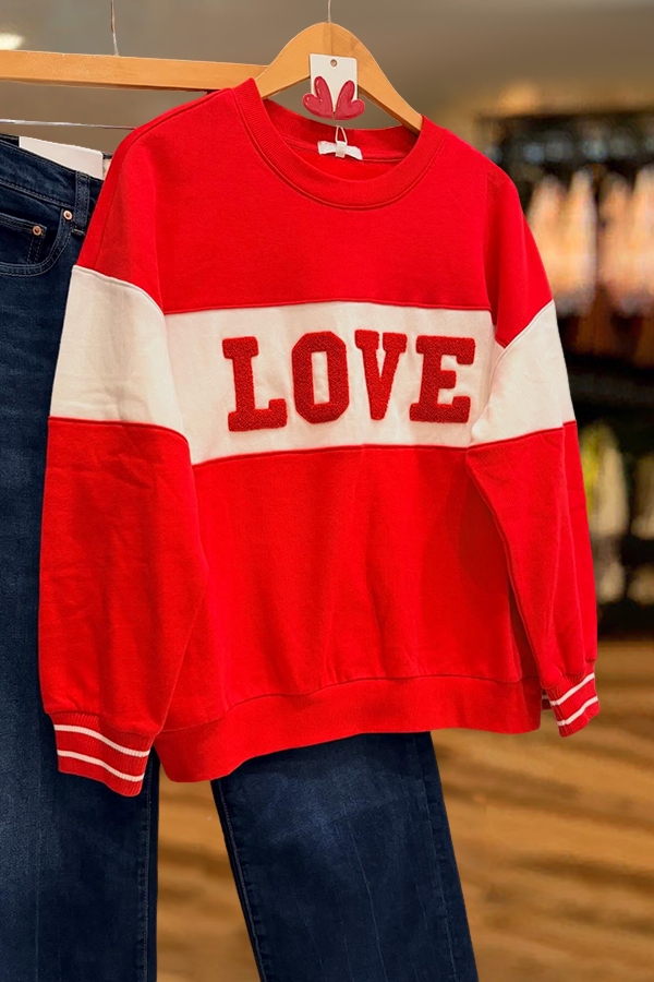 Valentine's Day Love Sweatshirt