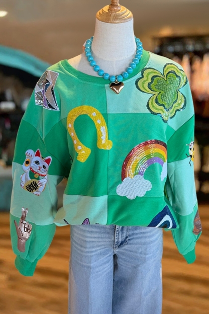 St. Patrick's Day Lucky Icon Sweatshirt