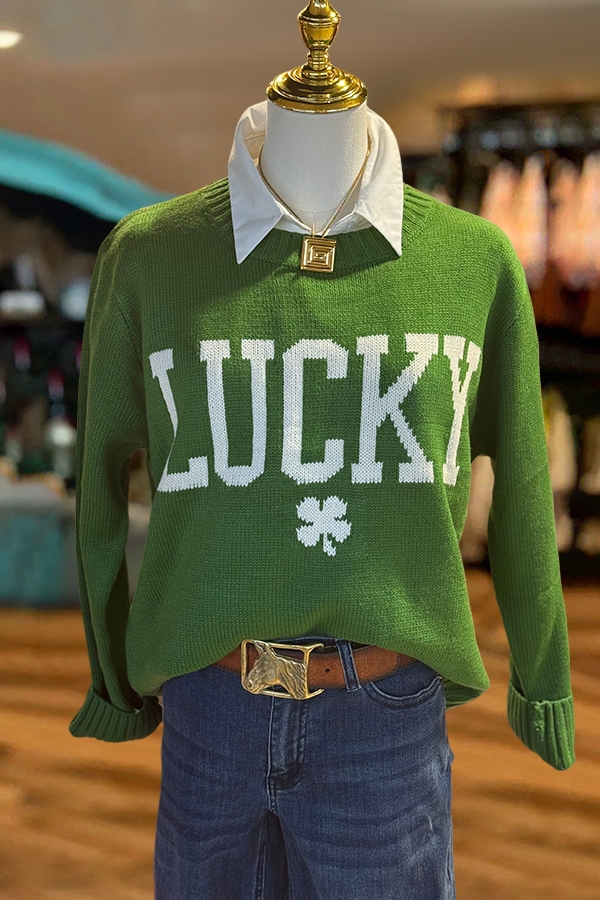 St. Patrick's Day Lucky Sweater