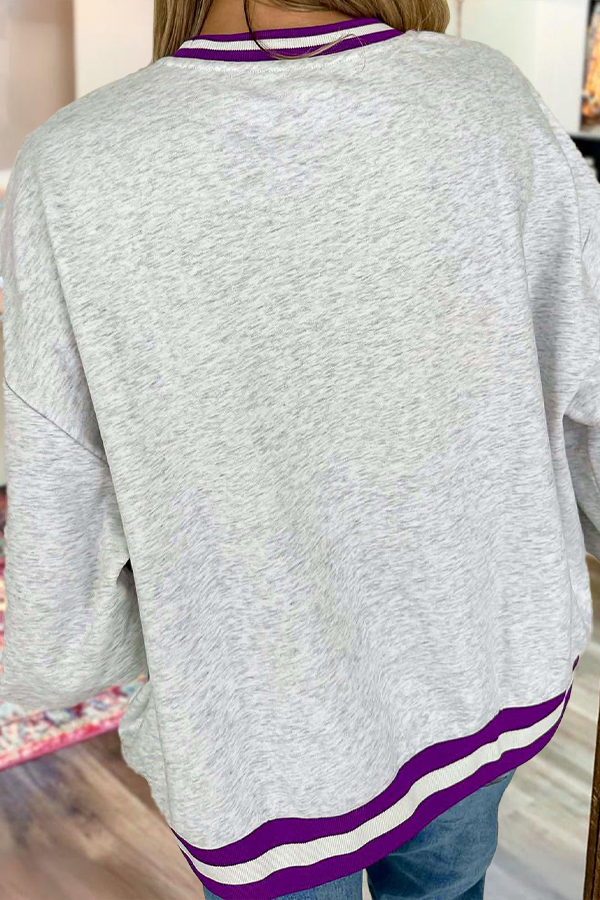 Mardi Gras Mask Sweatshirt