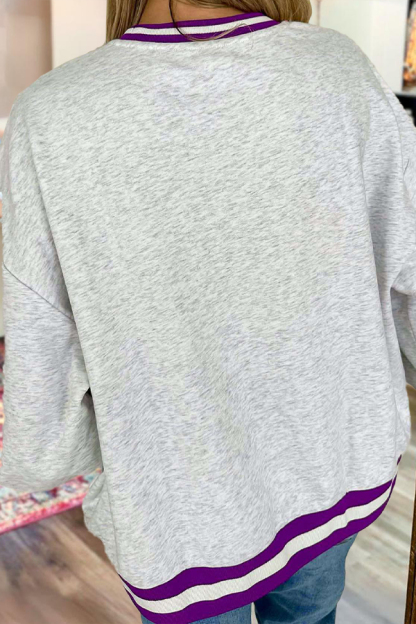 Mardi Gras Mask Sweatshirt