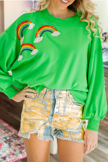St. Patrick's Day Rainbow Sweatshirt