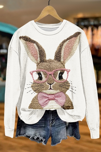 Cute Easter Bunny Sweatshirt
