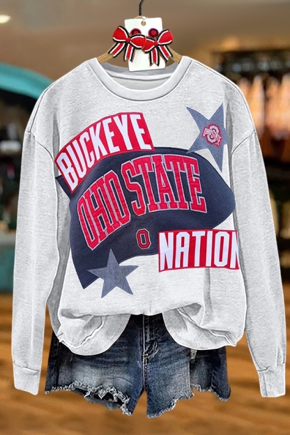 Game Day Red Fans Sweatshirt