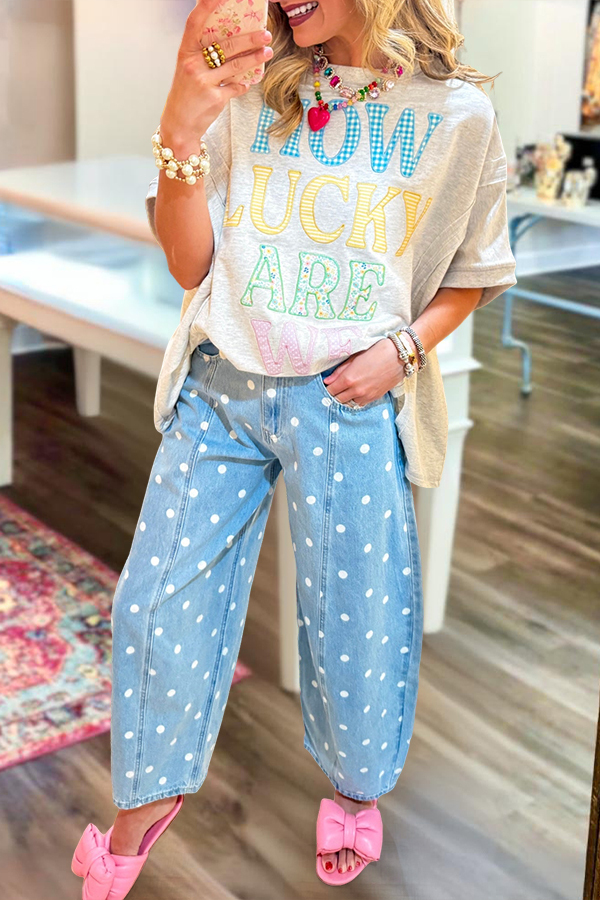 St. Patrick's Day How Lucky Are We T-Shirt