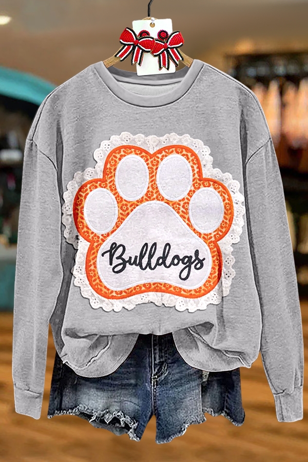 Game Day Red Dog Sweatshirt
