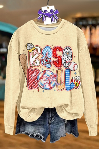 Baseball Season Sweatshirt