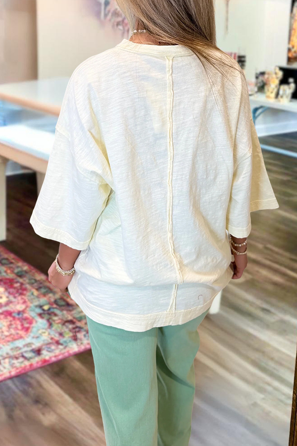 Cream Colored Duck T-Shirt