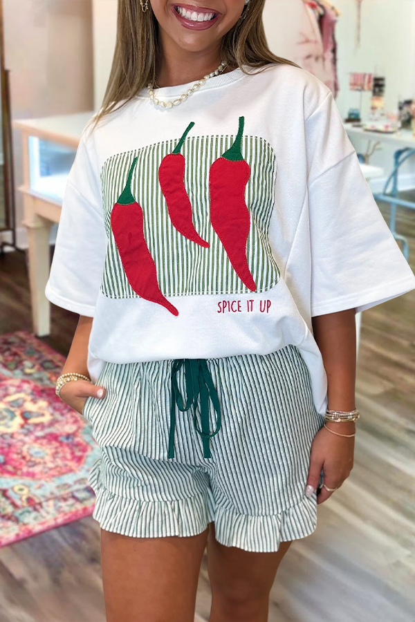 Cinco de Mayo Chili Pepper T-shirt