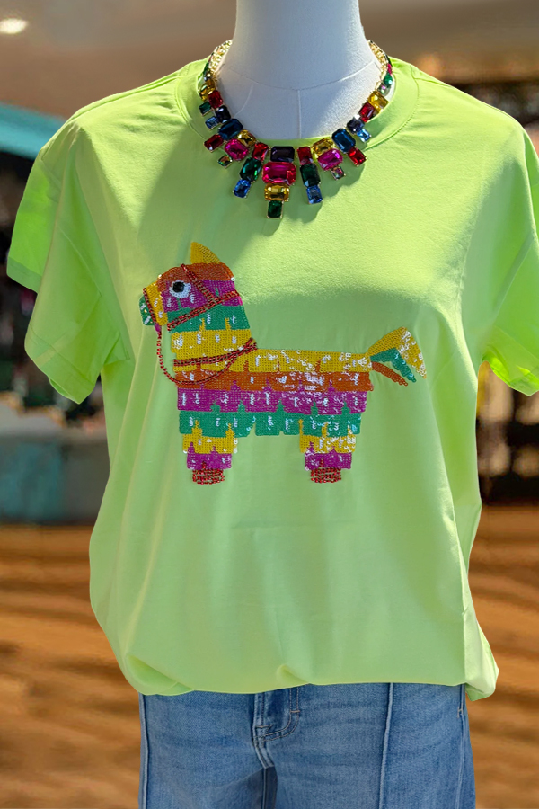Cinco De Mayo Mint Pinata T-Shirt