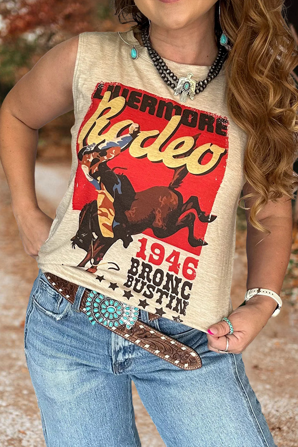 Vintage Rodeo Tank