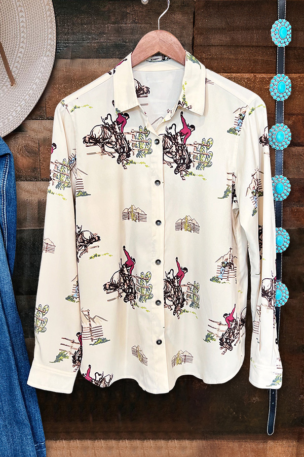 The Cowboy Up Button Up Shirt