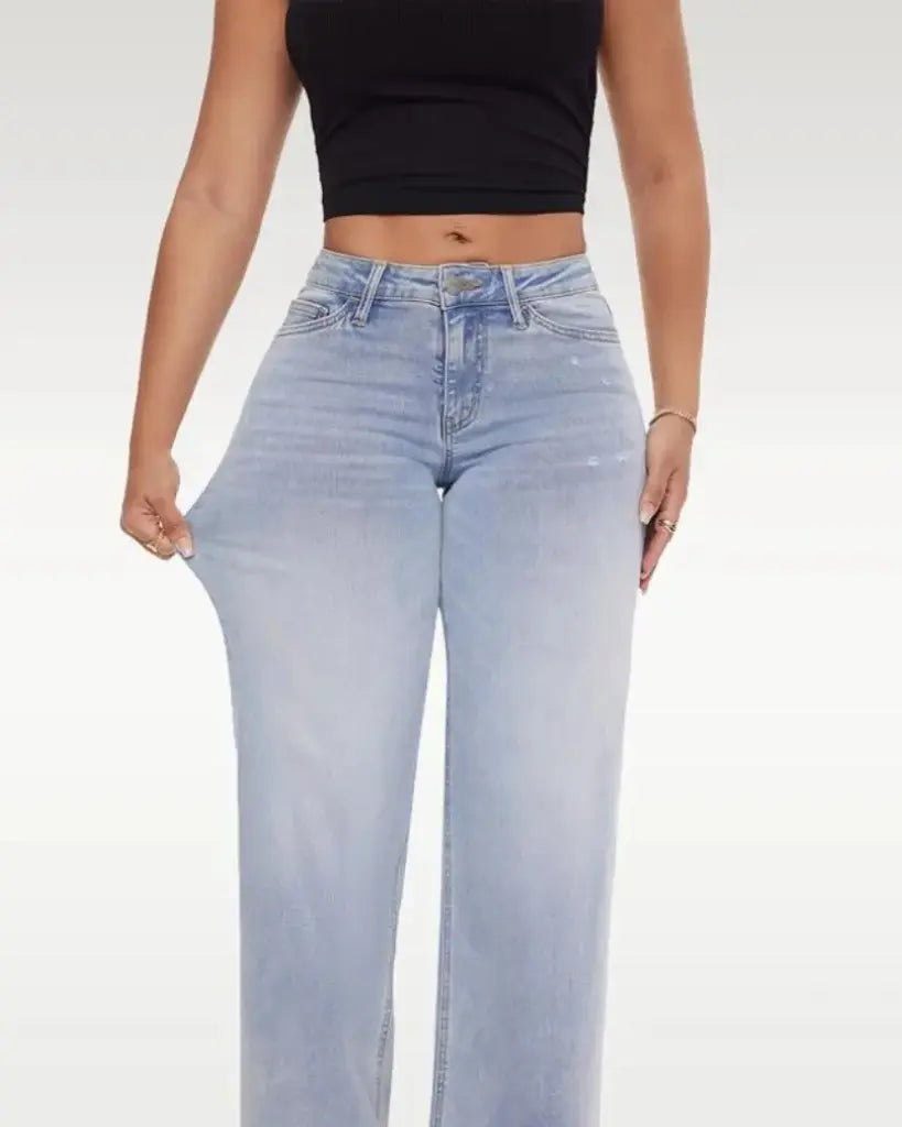 Comfy Stretch Baggy Jeans