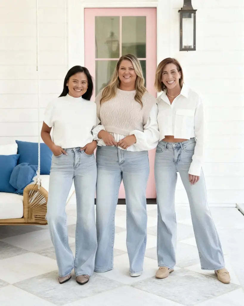 High-Rise Vintage Straight Jeans