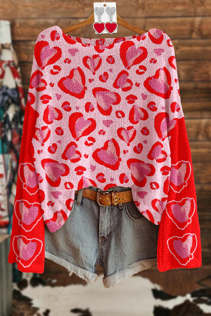 Valentine's Day Heart Sweater