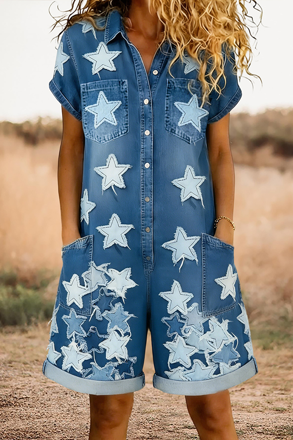 Classic Star USA Pocket Romper