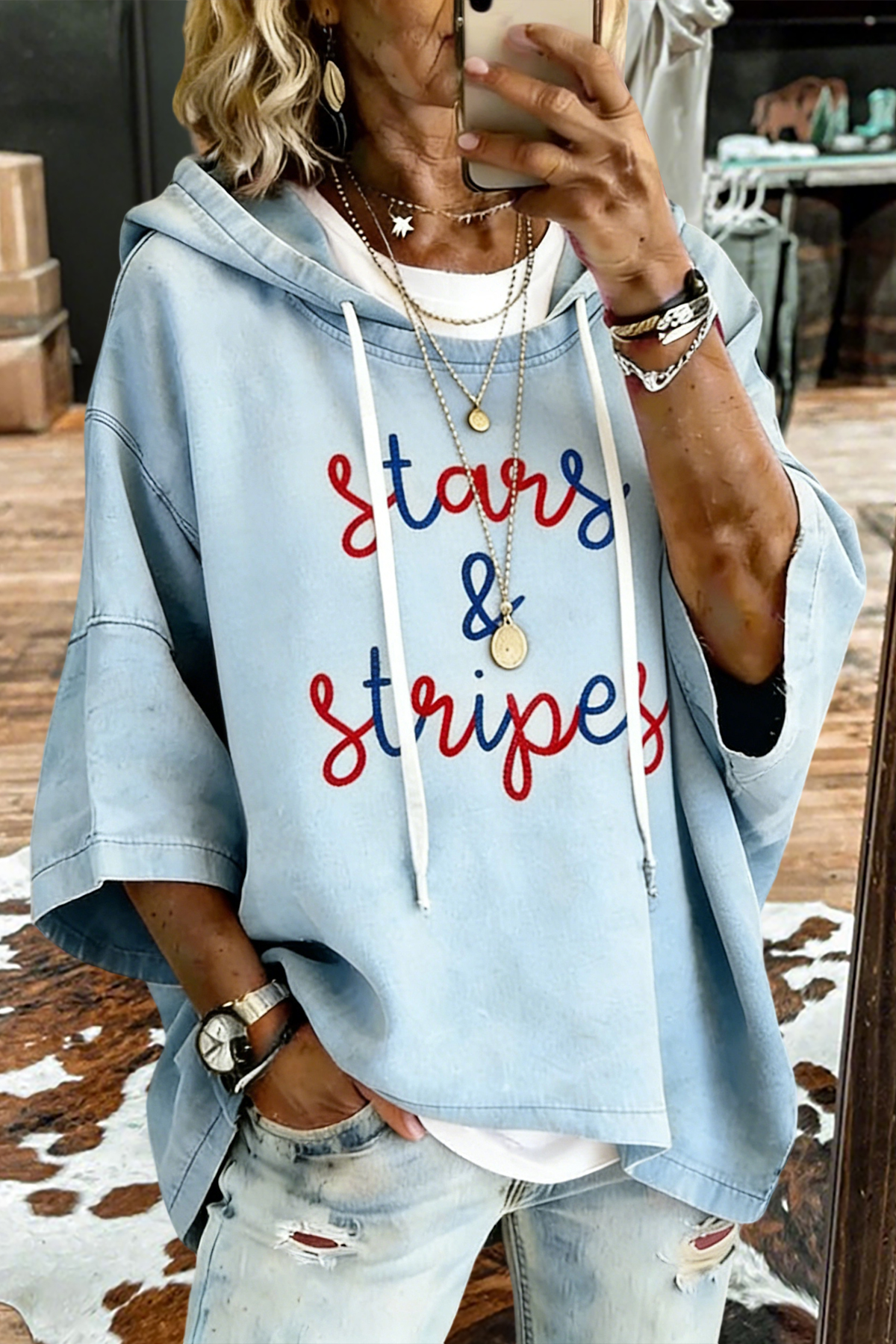 USA Stars & Stripes Hoodie