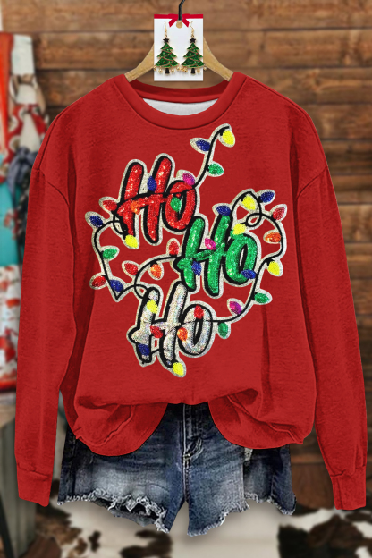 Christmas HO HO HO Sweatshirt
