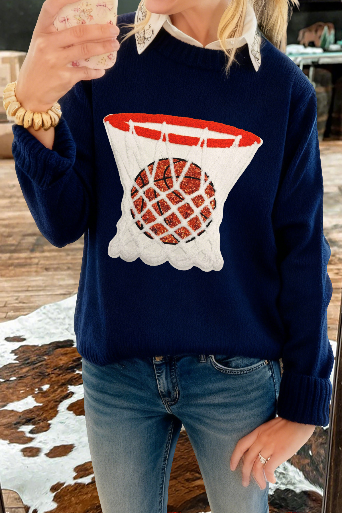 Basketball Game Day Sweater
