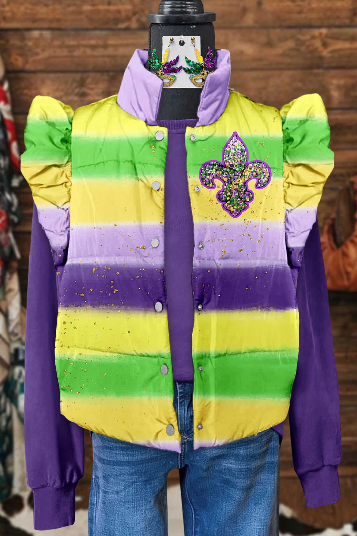 Women's vest | Western Aztec Pocket Vest |westernfeelings