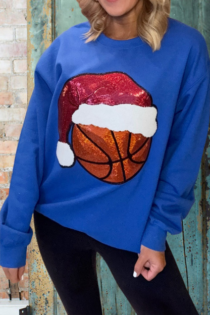 Christmas Basketball Sweatshirt