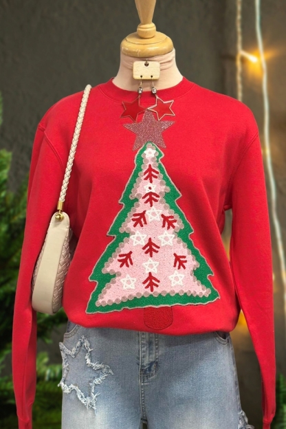 Cute Christmas Tree Sweatshirt