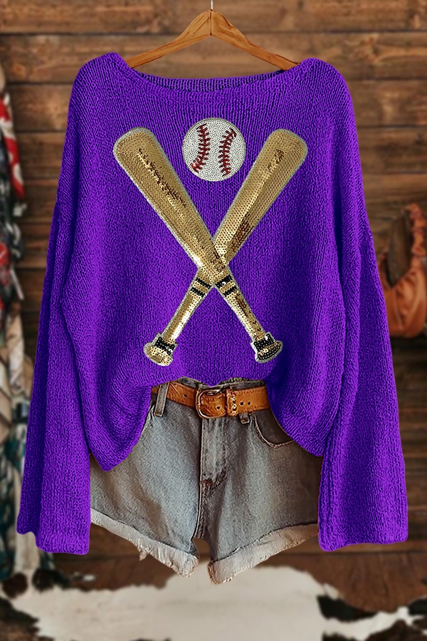 Baseball Game Day Sweater