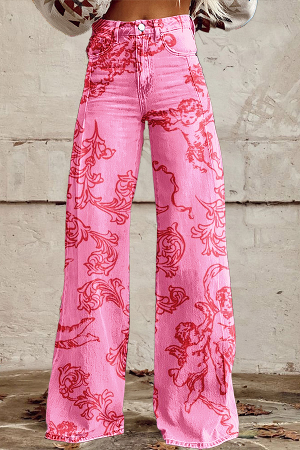 Valentine's Day Cupid Pants