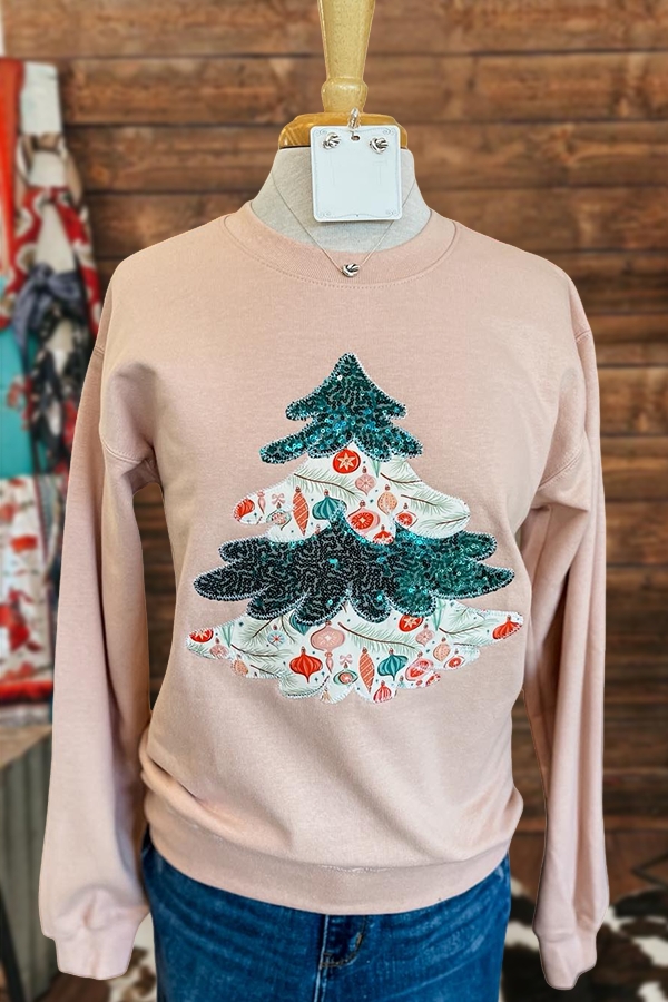 Christmas Tree Bell Sweatshirt