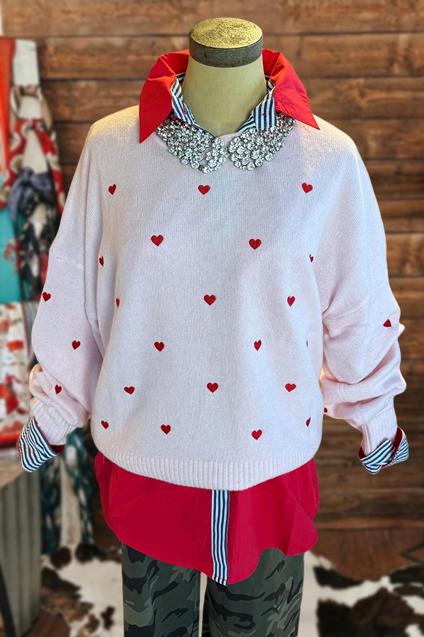 Valentine's Day Heart Sweater