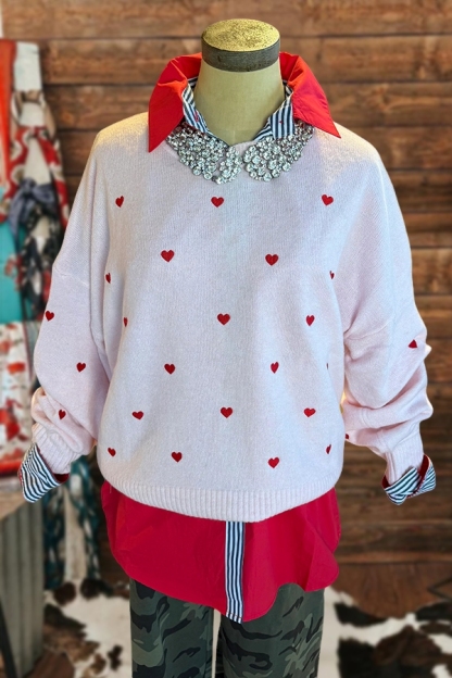 Valentine's Day Heart Sweater