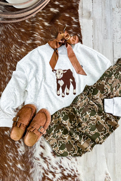 Cute Western Calf Sweatshirt