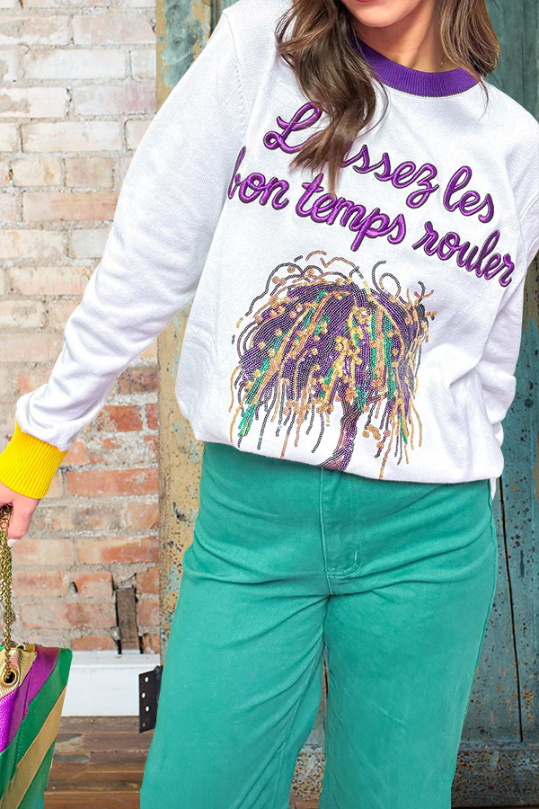 Laissez Les Bon Temps Rouler Sweatshirt