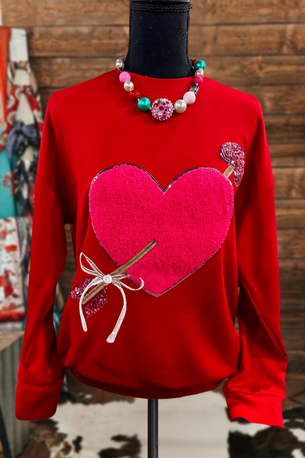 Valentine's Day Cupid Love Sweatshirt