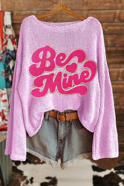 Valentine's Day  Be Mine Sweater