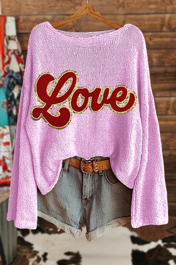 Valentine's Day Love Sweater