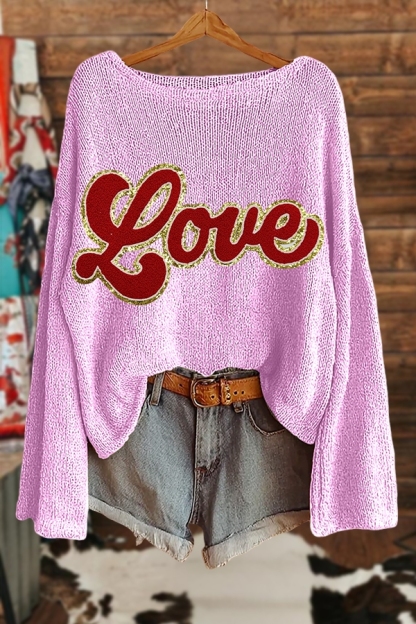 Valentine's Day Love Sweater