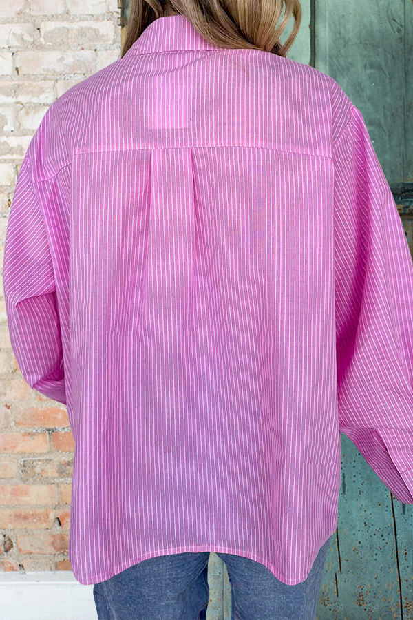 Valentine's Day Striped Swan Shirt