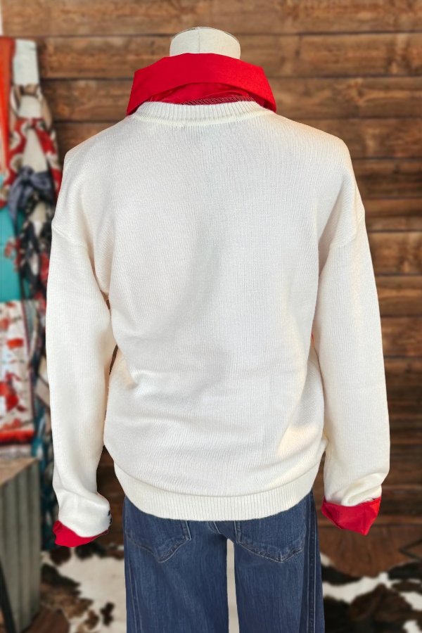 Valentine's Day Queen Of Hearts Sweater