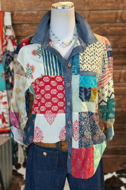 Vintage Dreamy Patchwork Shirt