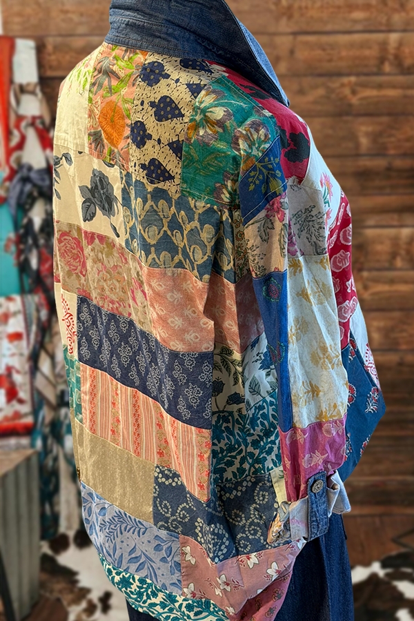 Vintage Dreamy Patchwork Shirt