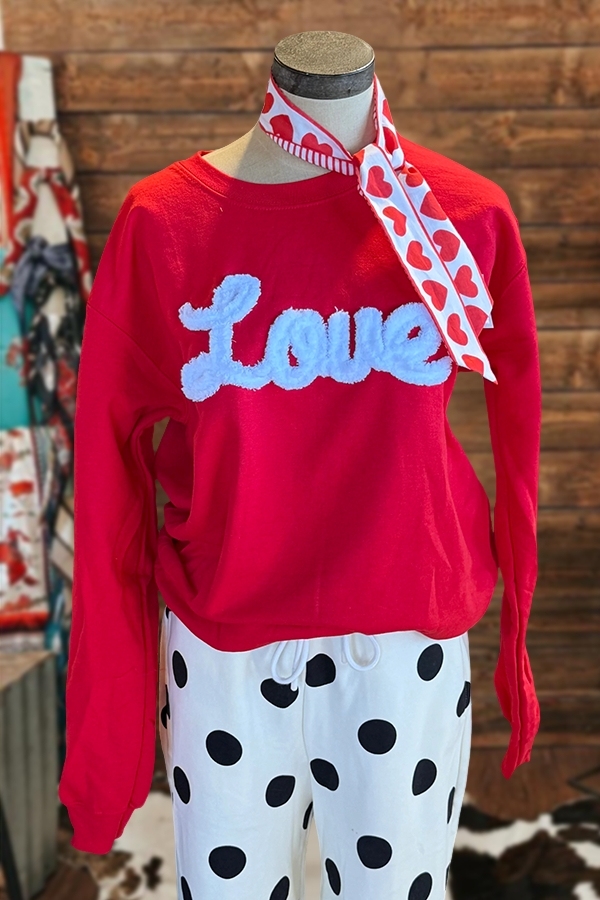 Women's sweatshirt | Valentine's Day Love Letter Sweatshirt |westernfeelings
