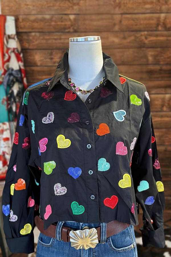 Valentine's Day Multi Heart Shirt