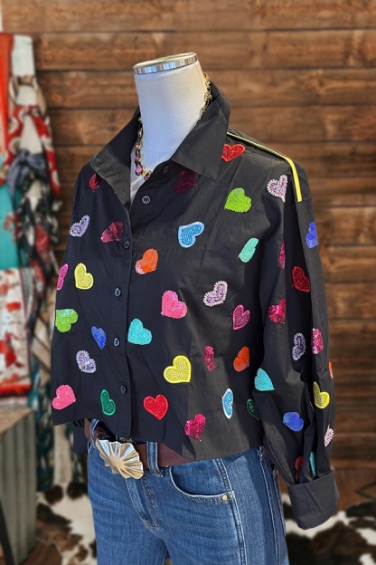 Valentine's Day Multi Heart Shirt